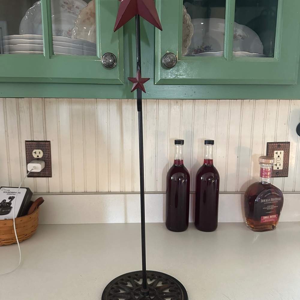 Wrought iron holder